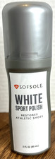 SofSole White Sport Shoe Polish, 3 oz.