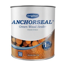 ANCHORSEAL Classic Log  Lumber End Sealer - Water Based Wax Emulsion, Prevent...
