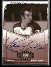 2004-05 UD Legendary Signatures Ken Hodge Autographs #KH New York Rangers