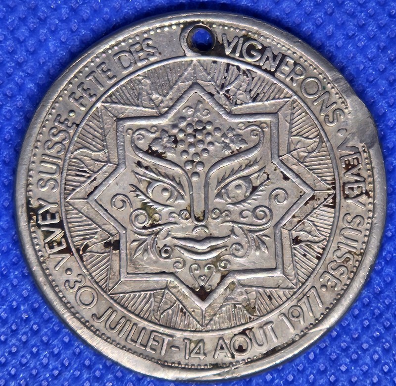SWITZERLAND Winegrowers' Festival 1977 Medal 36mm 22.3g *98
