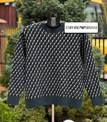 Women Emporio Armani Sweater Green Wool 40 / L /