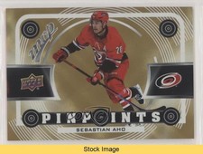 2022-23 Upper Deck MVP Pinpoints Gold Sebastian Aho #PP-20 READ 0xx7