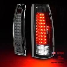 Full Led Tail Lights For Chevy Gmc 1988-1999 Ck Pickup Truck Silverado No C