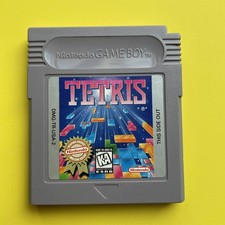 TETRIS Nintendo Game Boy Cartridge Manual & Case Video Untested