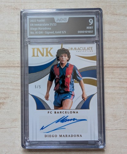 Panini Immaculate Soccer Collection 21/22 - Diego Maradona Autograph /5 - AOG9