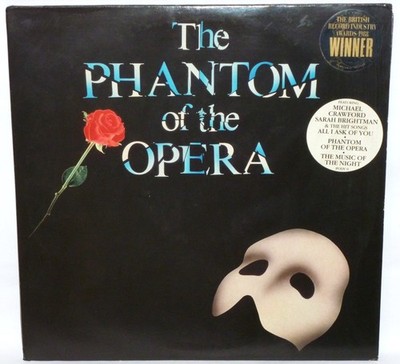 The Phantom of The Opera, 12'' Vinyl Gatefold Double LP, Condition, VG+.
