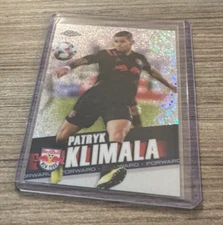 2022 Topps Chrome MLS #95 PATRYK KLIMALA Speckle Refractor SP Red Bulls