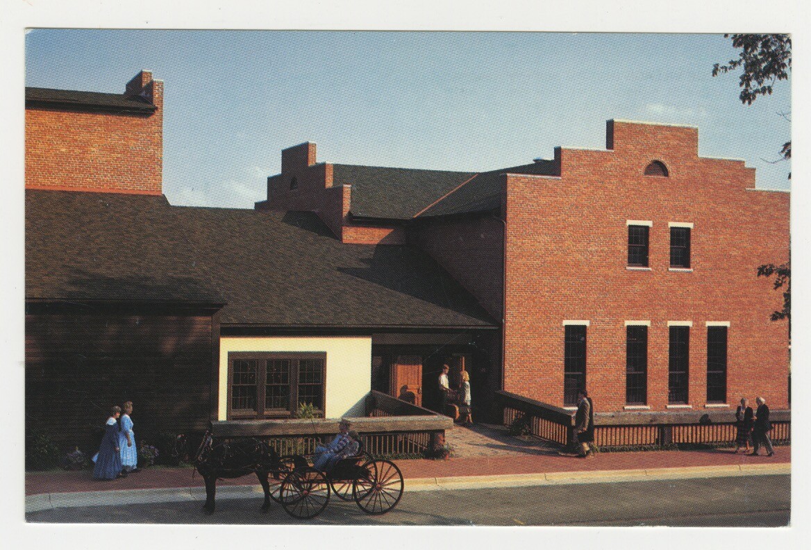 OH Postcard The Roscoe Village Inn Street View Coshocton, Ohio vtg 3