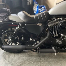 3“ Exhaust Slip on Pipes for 2014-Up Harley Sportster 883 1200 Mufflers Upgrade