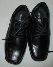 RobertDavid Boy's Youth Dress Lace-Up Oxford Shoes Wedding Party Casual Shoes 9M