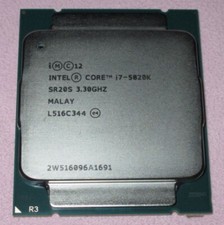 Intel Core i7-5820K 6-core 3.30GHz 15MB 140W LGA-2011 CPU processor