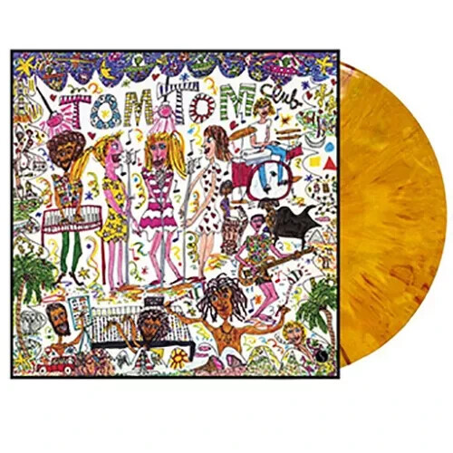 Tom Tom Club Tom Tom Club - Желтая и красная виниловая пластинка LP 12 - НОВАЯ запечатанная