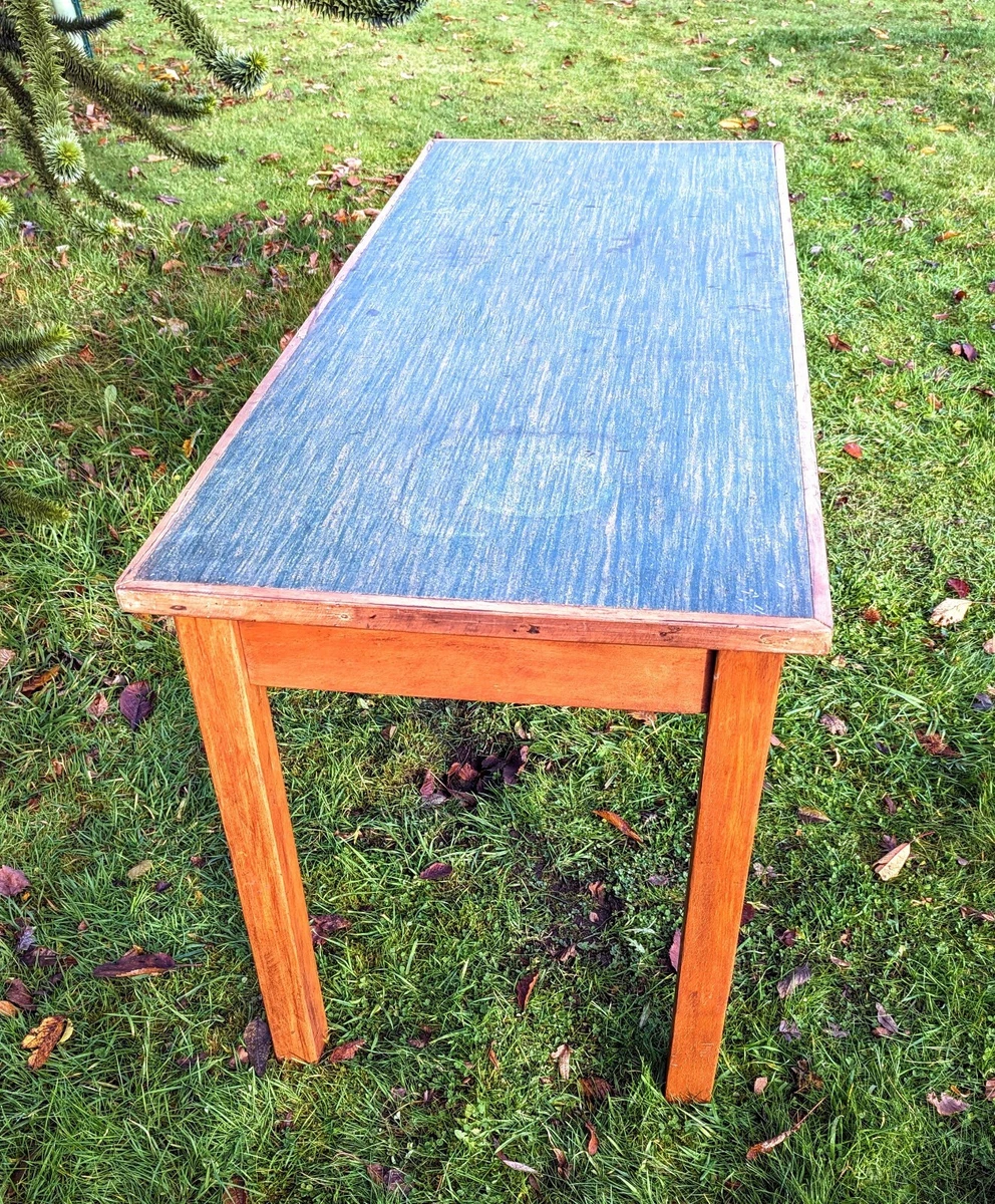 GREAT LOOKING VINTAGE BAKERS TABLE MID CENTURY DELIVERY AVAILABLE