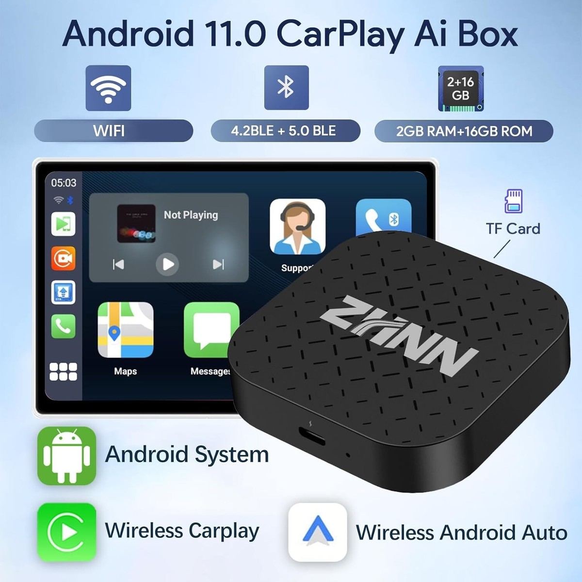 CarPlay AI Box, Smart AI Box Stream Videos to Your Car Multimedia