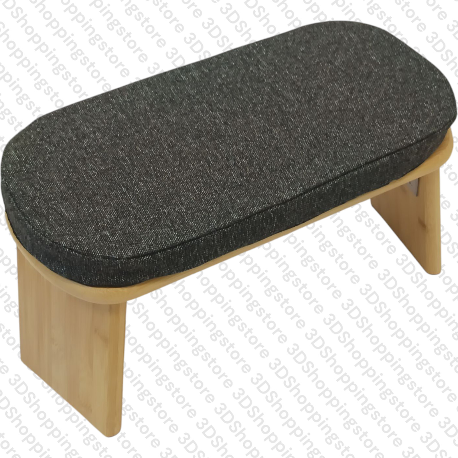 Buddley Meditationsbank klappbar, Yogahocker mit Kissen, Meditationsbank, Medita