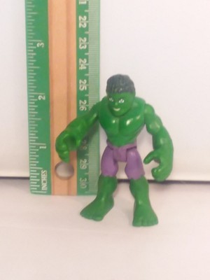Marvel Playskool Hero Adventures Hulk Action Figure Display Cake