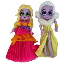 Capsule Chix Lot of 2 Mini Fashion Dolls with Clothing Moose Toys 5 Inch