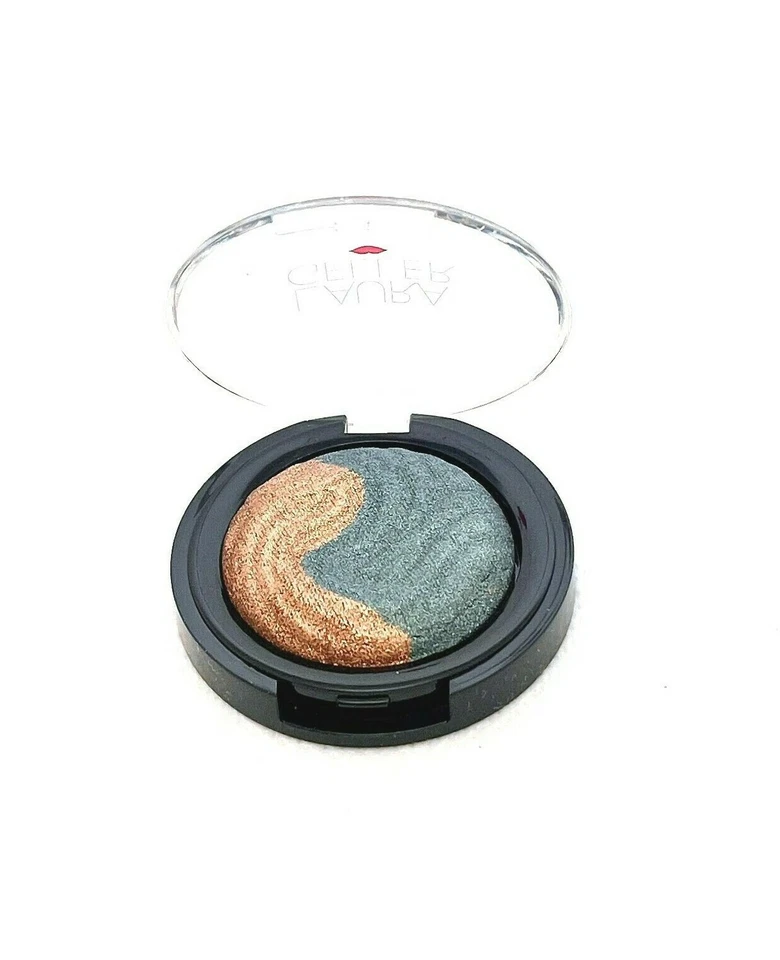 Laura Geller Eyeshadow Baked Eclipse Eye Shadow Duo Bronze / Emerald - Image 3 of 4
