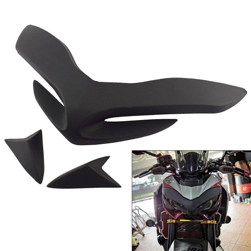 For kawasaki Z900 2017 Front Headlight Upper Cover Beak Nose Cone