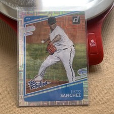 Sixto Sanchez RC The Rookies Rapture 2021 Donruss TR8 Miami Marlins