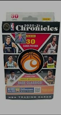 Panini 2020-21 Sealed Chronicles Basketball Hanger Sports Trading Card - 8 Pack