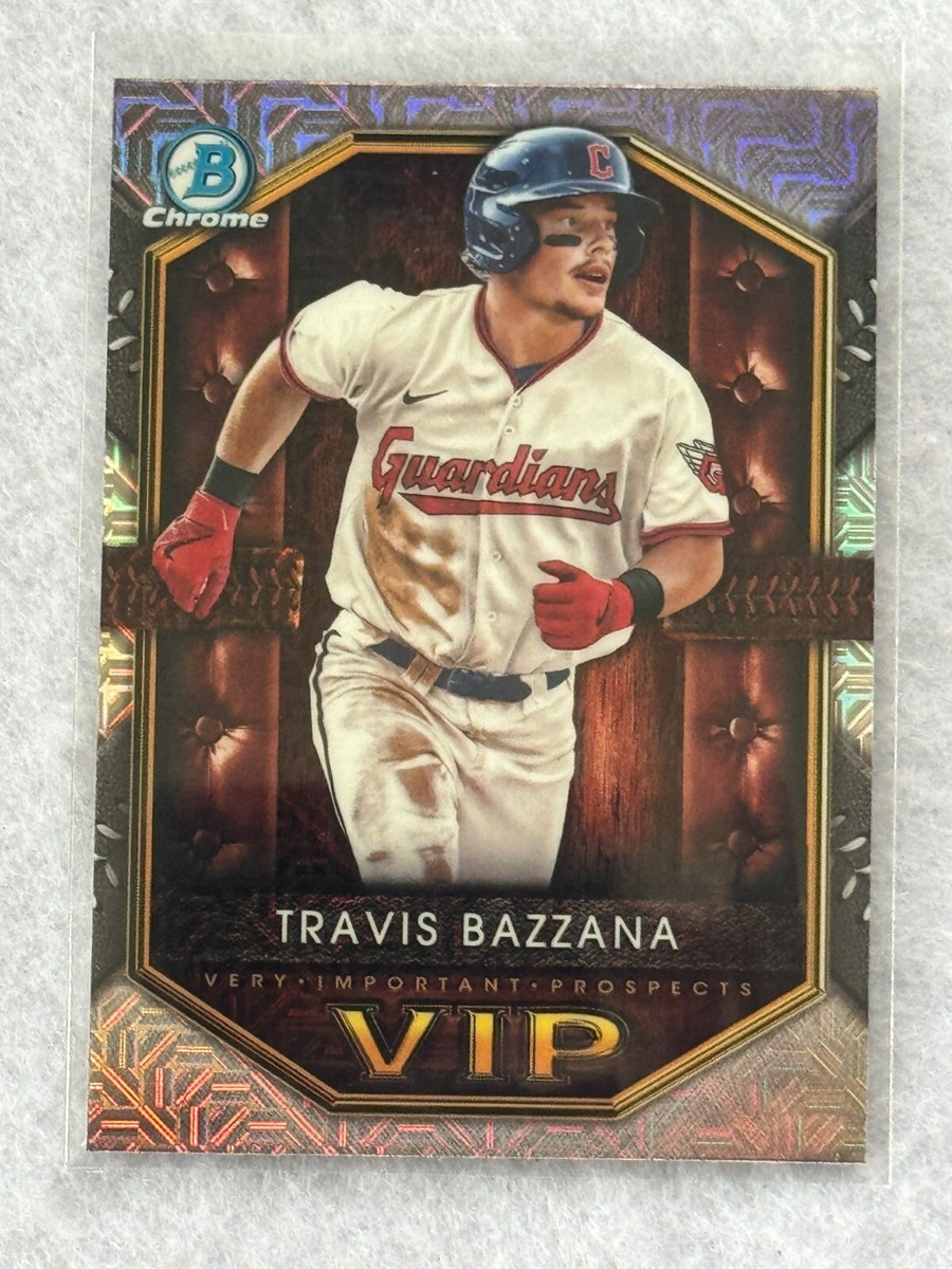 2025 Bowman Chrome Vip Travis Bazzana #VIP-8 Mojo Refractor