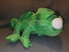 18 In. Tangled Pascal Chameleon Metallic Green Plush Pillow Doll 18" Large