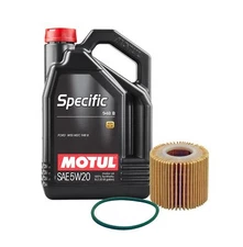 5L Motul SPECIFIC 948B 5W20 Wix Filter Motor Oil Change Kit API SN