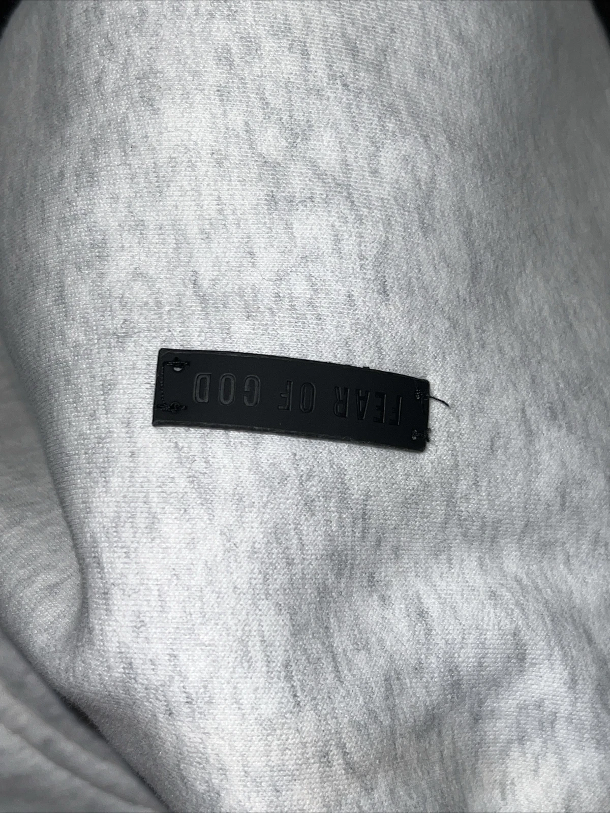 Felpa con cappuccio Fear Of God Grigio Chiaro 7a Collezione M Medium F G