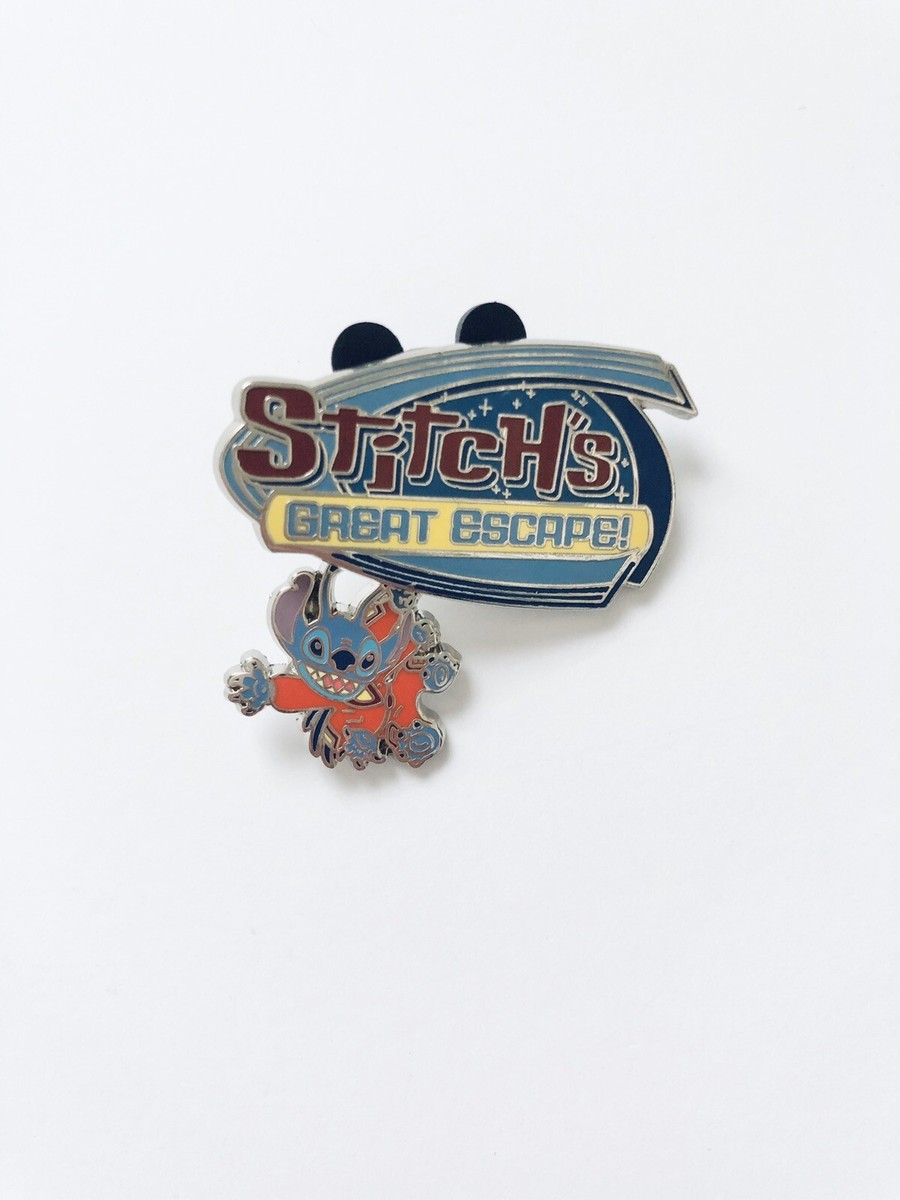 Disney WDW Stitch's Great Escape Pins - Attraction Logo