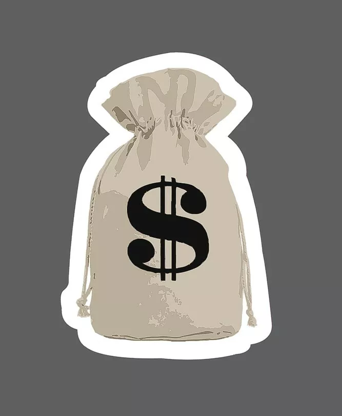 Money Bag Dollar Sign Vector Illustration Stock Vector (Royalty Free)  95148982 | Shutterstock