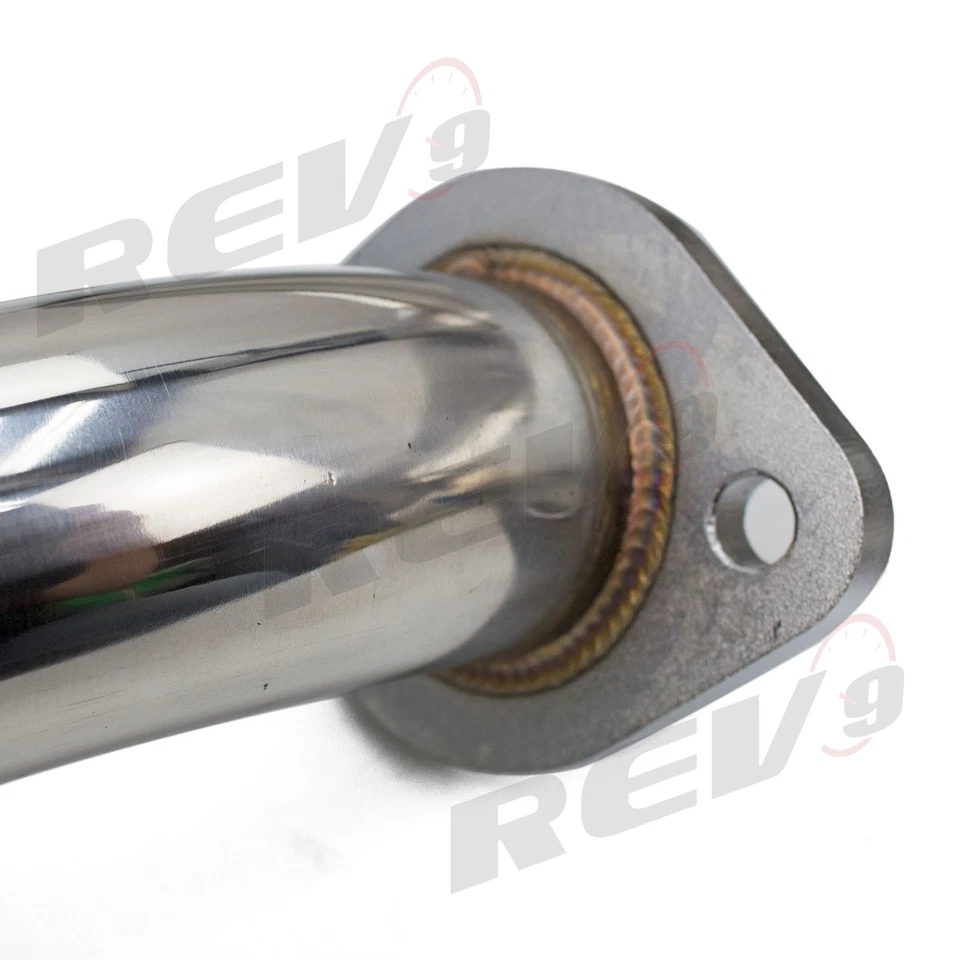 Tubo de escape trasero eje inoxidable Rev9 FlowMaxx 60 mm para Infiniti Q60 V36 2014-16 Foto 2 de 4