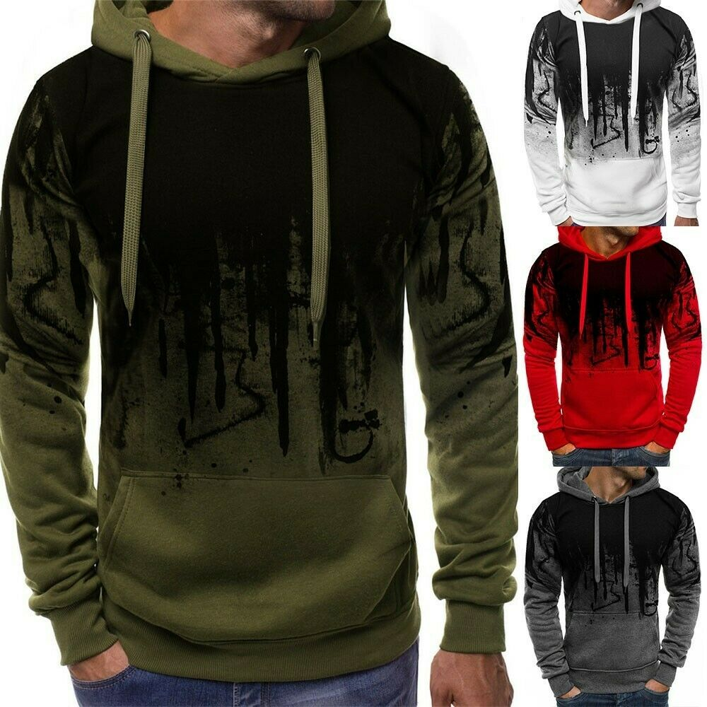 Pullover de manga larga talla grande para hombre M-4XL Plus sudadera suéter invierno
