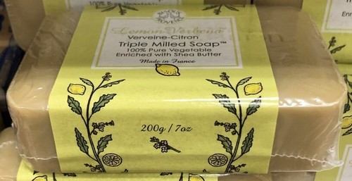 Trader Joe's Lemon-Verbena Verveine-Citron Triple Milled Soap w/ Shea Butter 7oz - Picture 3 of 4