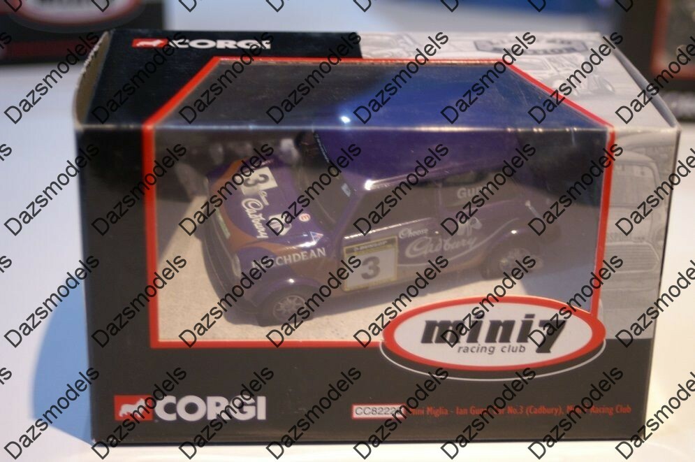 Corgi Mini Miglia Mini 7 Racing Club Ian Gunn CC82226 in 1:36