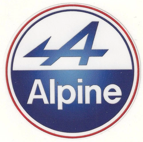 ALPINE Laminated Vinyl Sticker