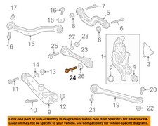 GM OEM 10-24 Acadia Suspension Components-Linkage Assy Bolt 11589279