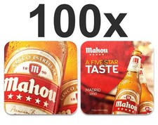 Mahou Bierdeckel Untersetzer Bierfilz - 100er Packung
