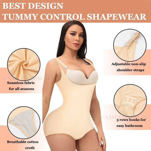 Fajas Colombianas Reductoras Levanta Cola Post Surgery Tummy Control Girdle Slim - Picture 6 of 18