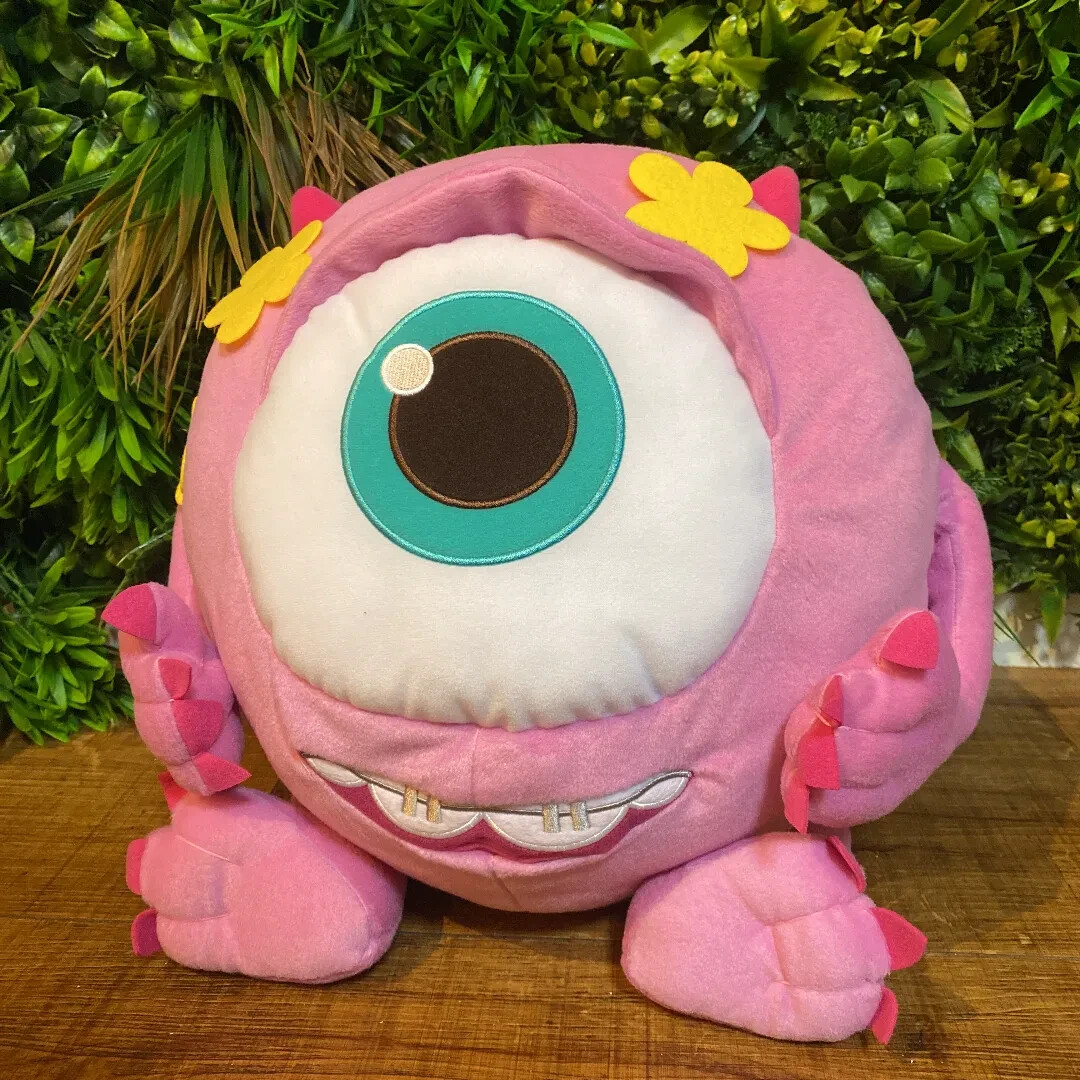 RARE Monsters Inc. Pink Mike Wazowski Giga BIG Plush doll Exclusive to  JAPAN | eBay