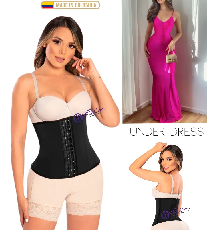 Women's Fajas Colombianas Under Dress Corset Top Post Surgery Lipo