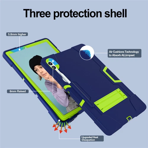 For Samsung Galaxy Tab S9 FE 10.9 11" Case Heavy Duty Shockproof Stand Cover - Picture 142 of 163