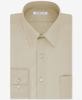 Long-Sleeve Button Dress Shirt 