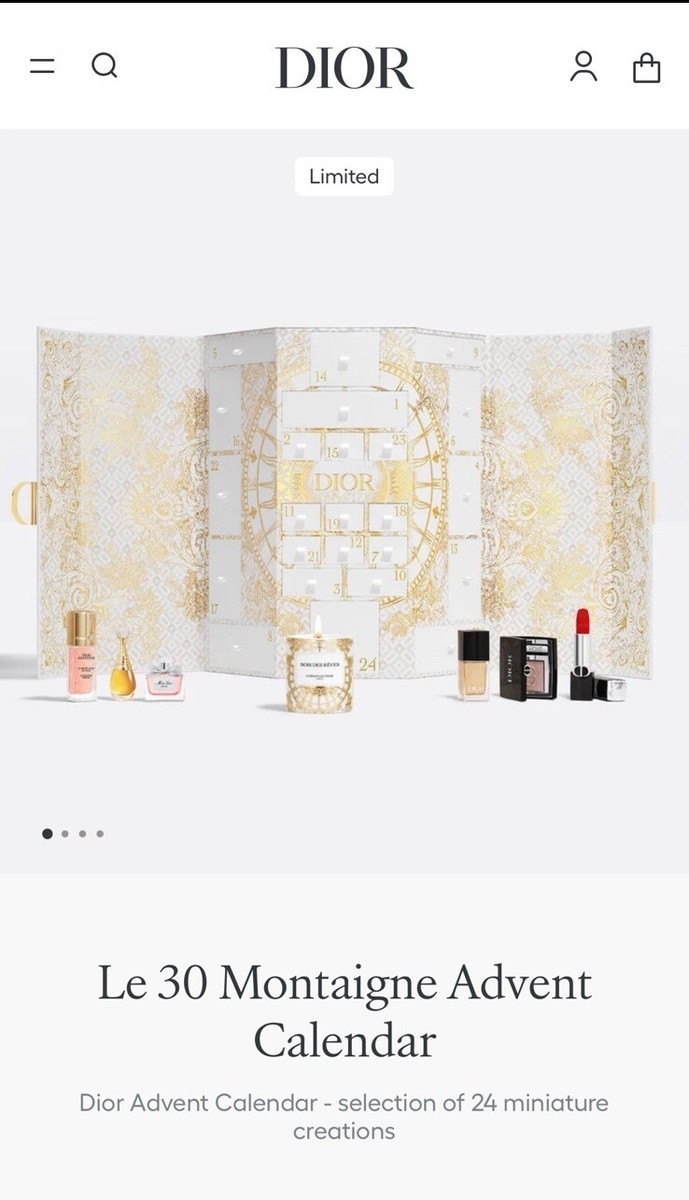 DIOR LE 30 MONTAIGNE 2024 LUXURY BEAUTY ADVENT CALENDAR NEW
