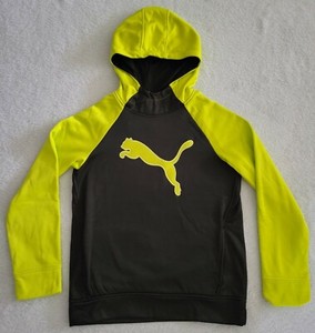 yellow puma sweater