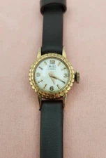 Vintage Wertex 18k 0.750 Gold 17 Rubis Swiss Womens Windup Watch