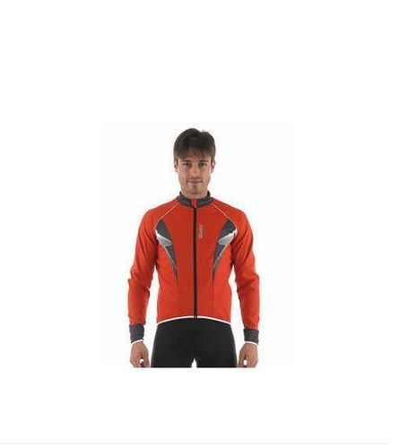 Chaqueta ligera windstopper ciclismo santini radical-Rojo | eBay