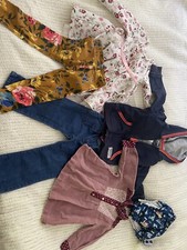 Large Lot Of 18-24 Months Baby Girls Clothes Fall Winter Toddler 7 Pcs CUTE