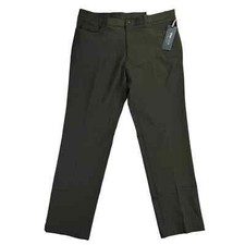 Tommy Hilfiger Mens TH Flex Finn Modern Fit Twill Pants Olive Green 36x30