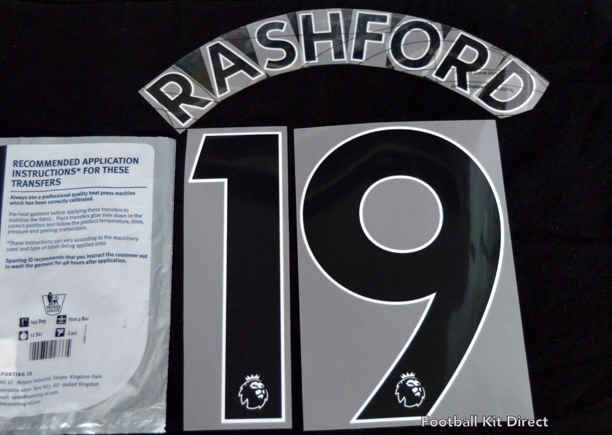 せ*い様 Manchester united 18/19 kit RASHFOR Manchester United Rashford Jersey 2018/2019 UEFA Champions